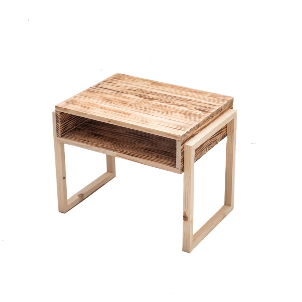 Mesa auxiliar madera para salon