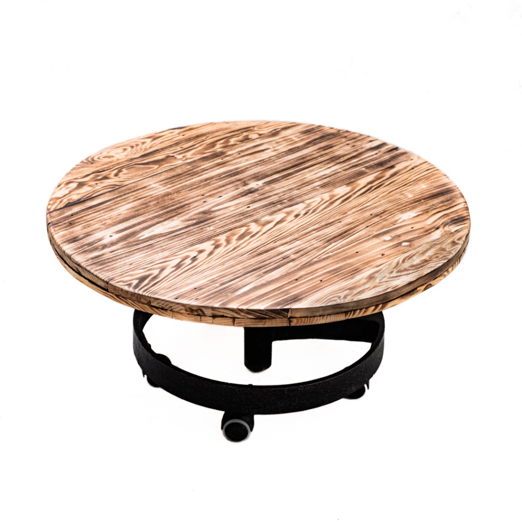 mesa de centro madera reciclada