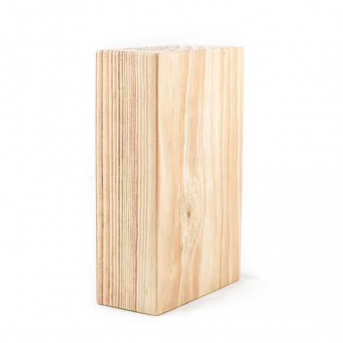 bloque de madera para yoga