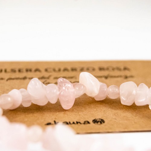 Pulsera Cuarzo Rosa