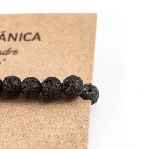 Pulsera roca lava